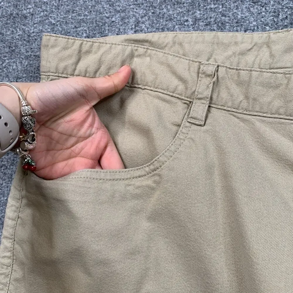 The North Face Pants Mens 38 Scone Stretch Cotton Canvas 26 Inseam Hiking